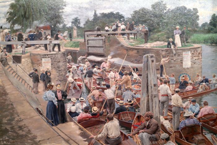 L'écluse de Molesey