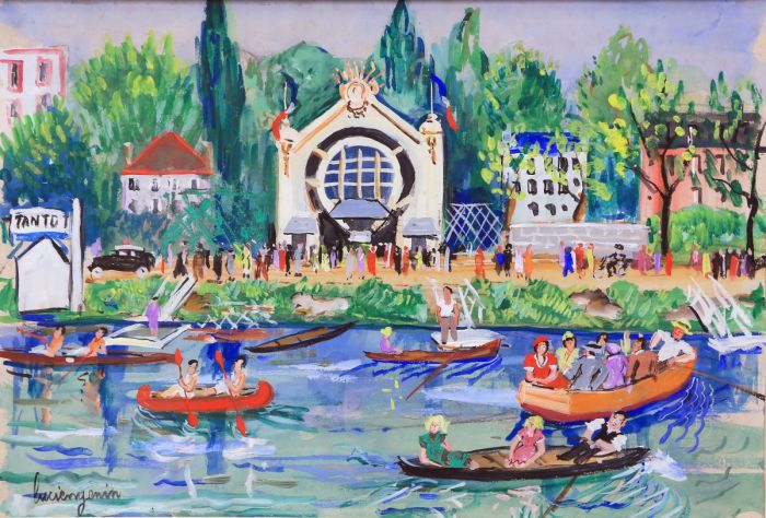 Le Casino Tanton et la Marne à Nogent