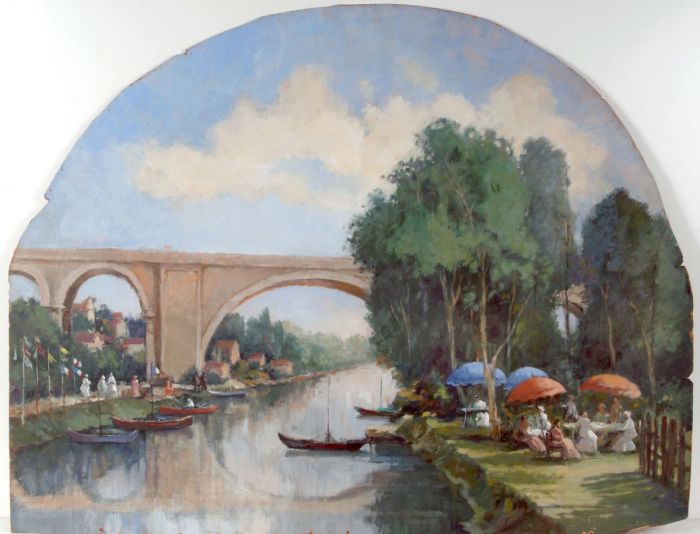Le viaduc et la Marne