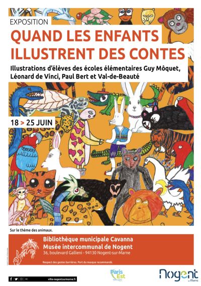 Quand les enfants illustrent des contes... Exposition du 18 au 25 juin 2022